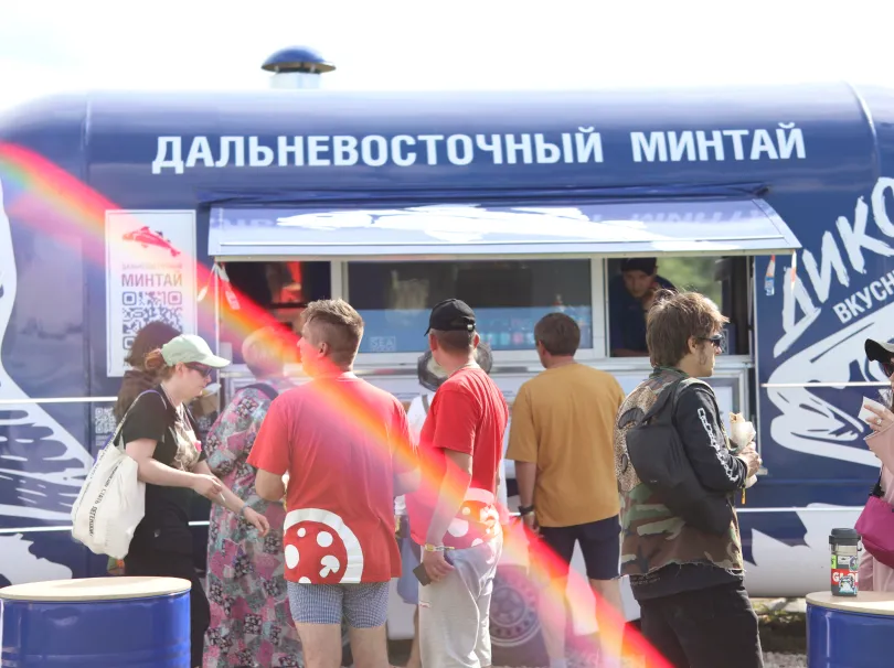 Фото - На волне «ДиКО» — фудтрак «Дальневосточный минтай» на фестивале «Дикая мята»!